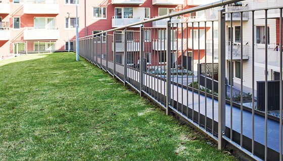 Sektionsgeländer