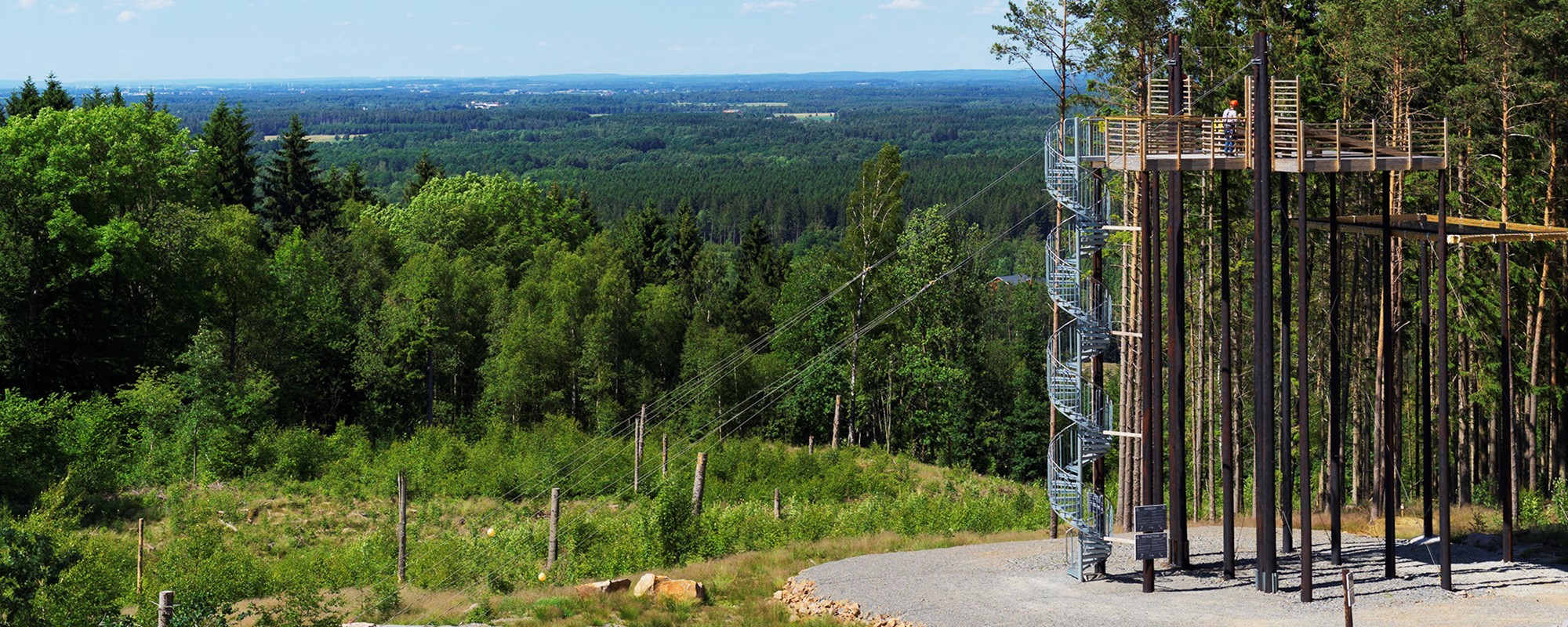 Spindeltreppe in feuerverzinkter Ausführung