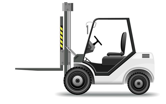 LKW-Verkehr mit Luftgummirädern