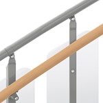 Spindeltreppe Handlauf Buche