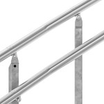 Spindeltreppe Handlauf metallische Zinkbeschichtung ZM310