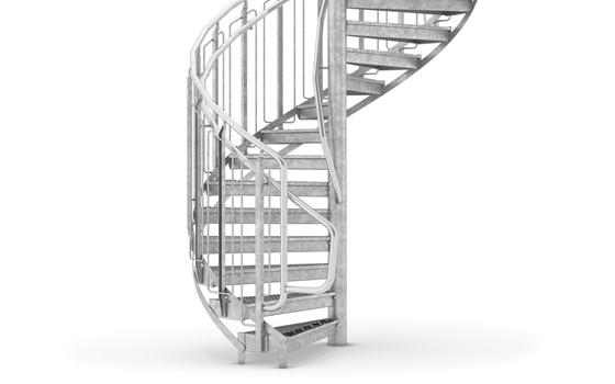Spindeltreppe Innenhandlauf