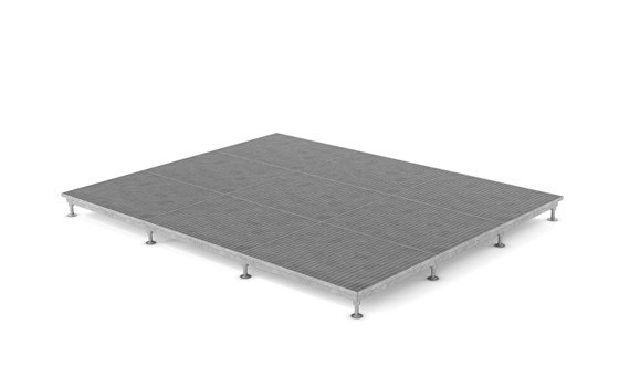 Eingangsrost A33x11 einschl. Z-Rahmen Freistehend