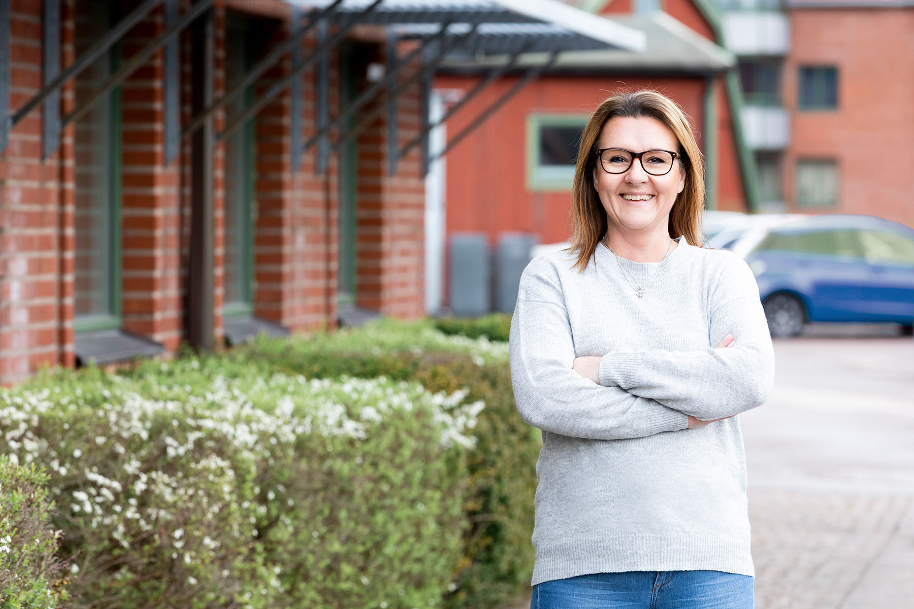 Anita Westin, Qualitätschefin bei Weland AB in Smålandsstenar.